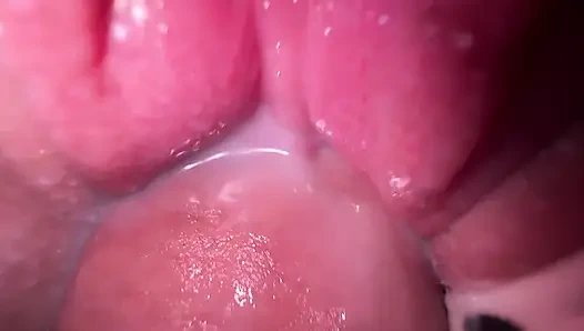 Stepbrother's wife squirting after orgasm, I fucked her tight pussy