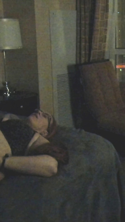 Unforgettable moment from "Vacation Sex Against A Window On The Las Vegas Strip Wih Hot Redhead MILF"