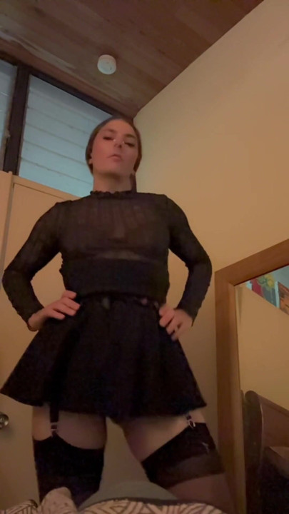 Stuffing my clit with a packet of estro | Clip 2