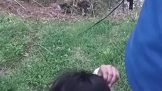 Part 2 - Desi outdoor sex with a stranger girl in the jungle.