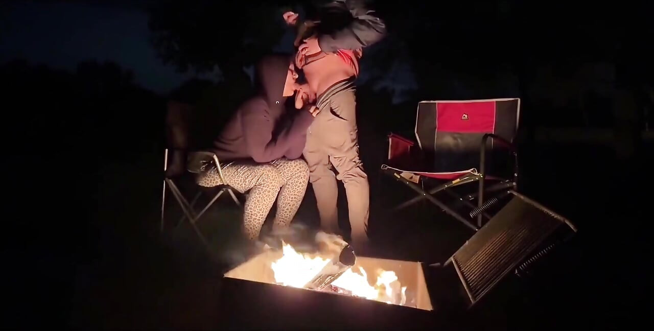 Using My Pussy at the Camp! Trying to Get Caught!