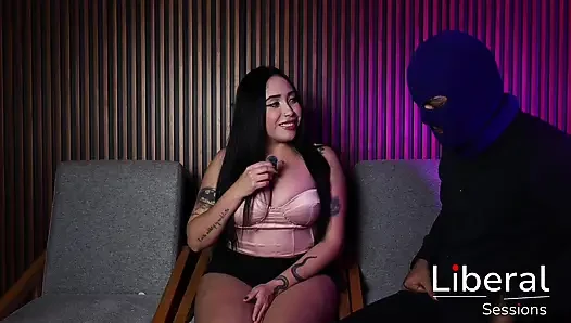 BIG TITS WOMAN GETS FUCKED AND RECORDED BY TWO MEN FOR THE FIRST TIME