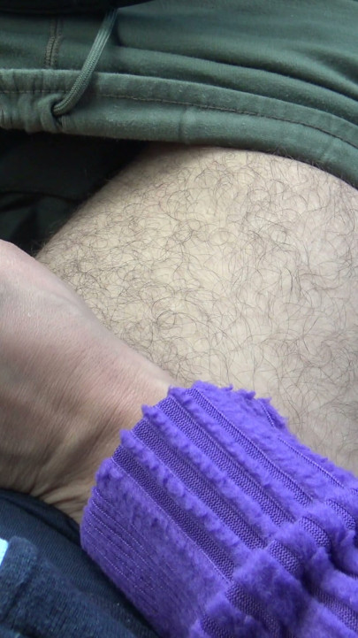 perverted stepmother touching her stepsons cock in the car | Clip 1