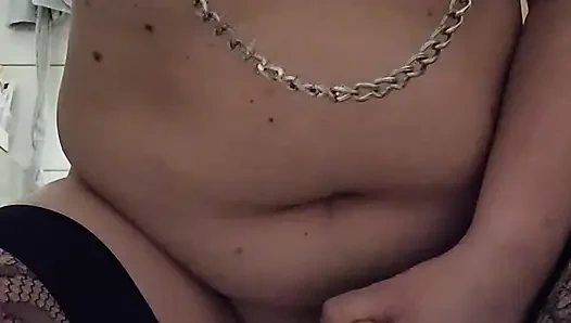 Интенсивная сессия скачки на дилдо с палочкой, заканчивающаяся оргазмом