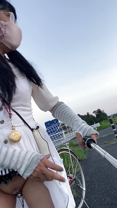 No306 Outdoor Exposure in a Dress