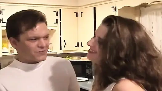 Mature Blondes and Brunettes in Wild Group Kitchen Orgy