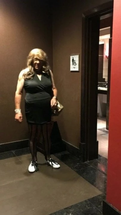 Las Vegas with the infamous sissy faggot ms marcy monroe