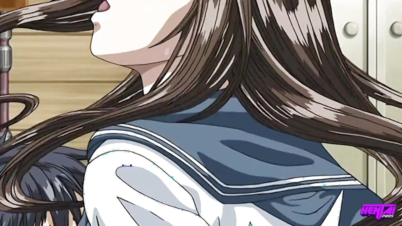 HENTAI PROS - Hirohashi Gets Her Pussy Stretched By Yoshioka While Acting Out Her Forbidden Fantasy