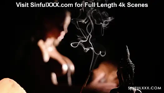 Muhteşem! Sinfulxxx için Bayan Sally ve Dimitri Shadow ile şehvetli ırklararası seans