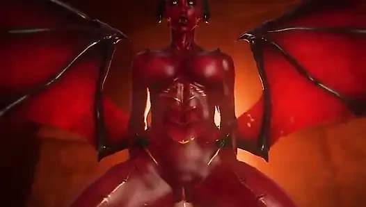 Orgazm olan kovboy kızda oc succubus