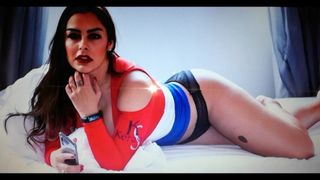 Larissa Riquelme - Cum tribute 03 ( Paraguayan model )