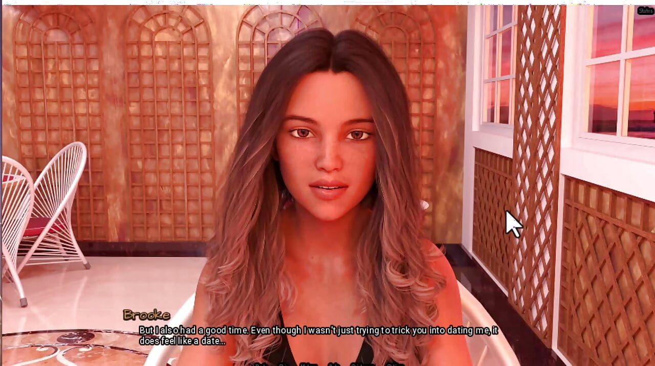 Radiant 7,  fucked the waiter in the bathroom