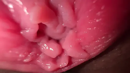 Memek menganga lebar dan pembicaraan kotor