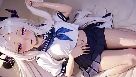 Kompilasi animasi gadis anime ai #04