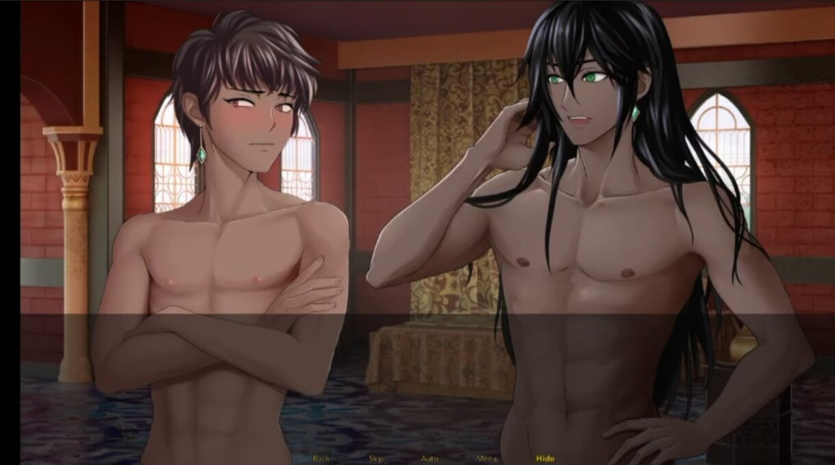 これは僕たちの秘密だよ、恥ずかしがり屋のアラブの王子よ。