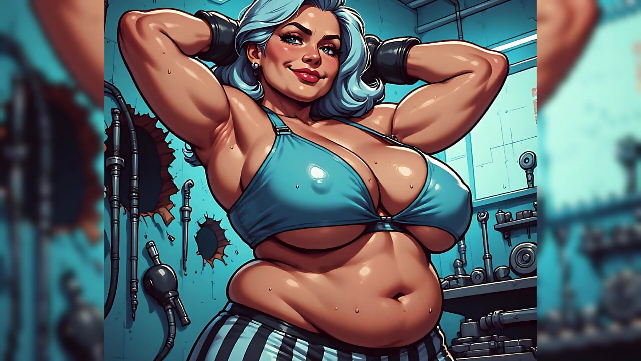 Sexy Women Boxercise Art
