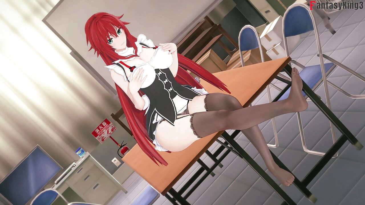 Rias Gremory Servitoare sex cosplay - DXD NTR Madness Series