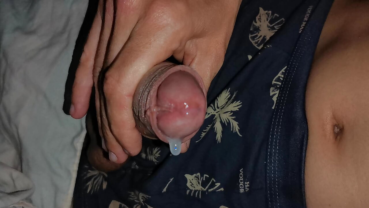 Close up masturbation and big cumshots