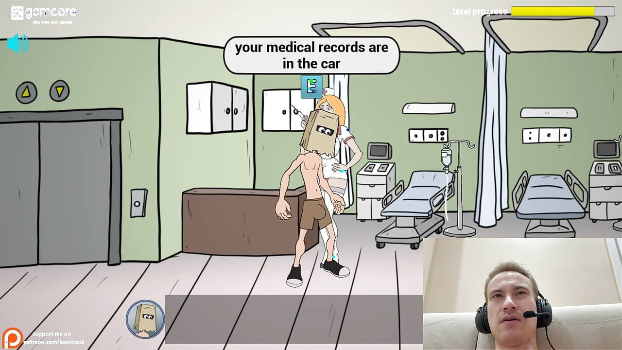 FuckerMen Hospital - Big Tits Nurse Sucks My Huge Cock  Adult Game Playthrough