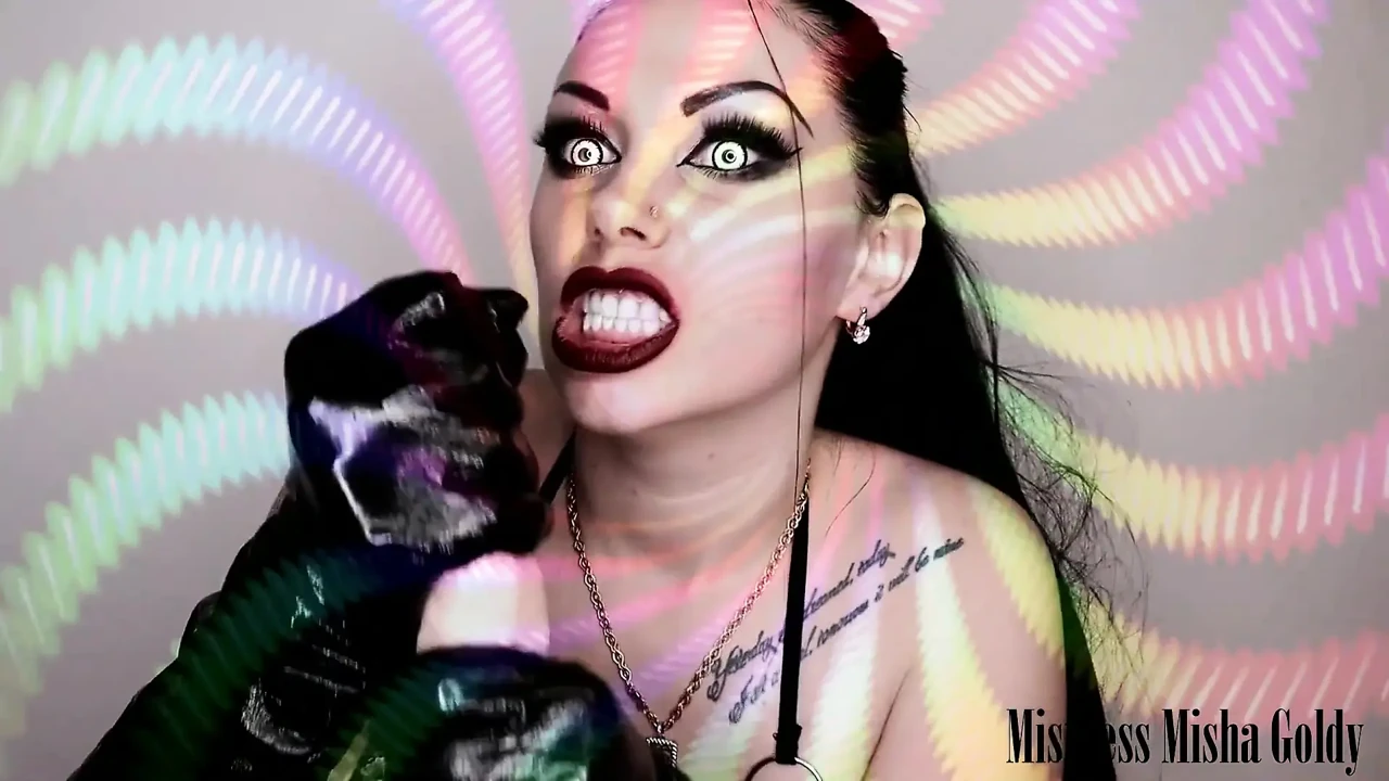 My shiny gloves own you! Strong mind fuck & JOI