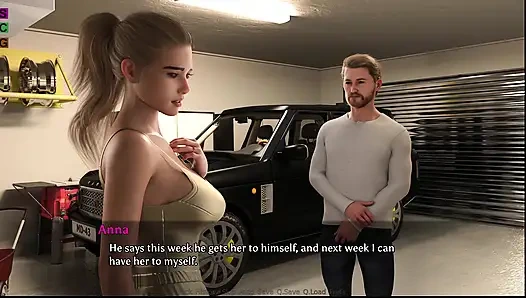 Идеальный брак: долбежка сердца куколда Момент: Анна высвобождает свою внутреннюю шлюшку - сосет член в гараже, как муж храпит