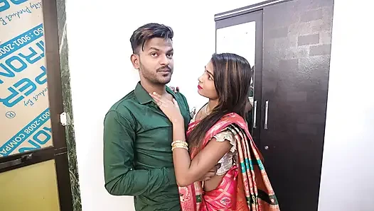 Indischer desi-pornostar sanjana neuer viraler sex mit schwarzem bol hindi audio