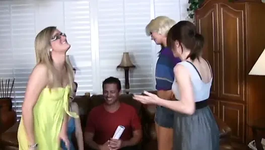 4 Girl Foot Frenzy Featuring Jc Simpson, Cammy, Sayla, Vanessa Vixon