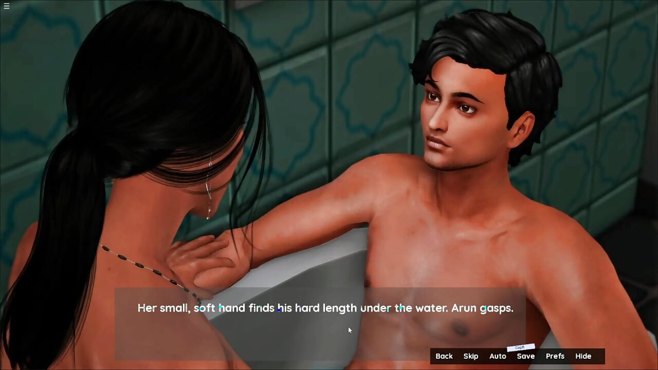 Indian Cheating Stepmom Washing Stepson Cock In Bathroom