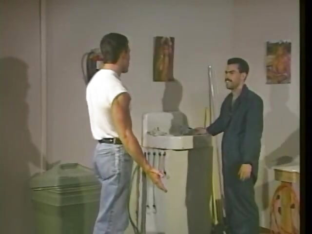 Hunk Jake Andrews Has to Make a Choice: to Receive a Citation or Satisfy His Job Foremaster Rod Garetto