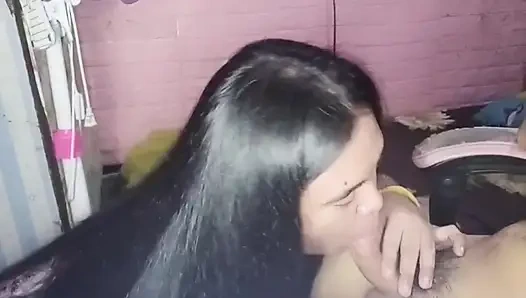 Evinde oyun oynarken kayınbiraderimi emiyor - ayesha sy