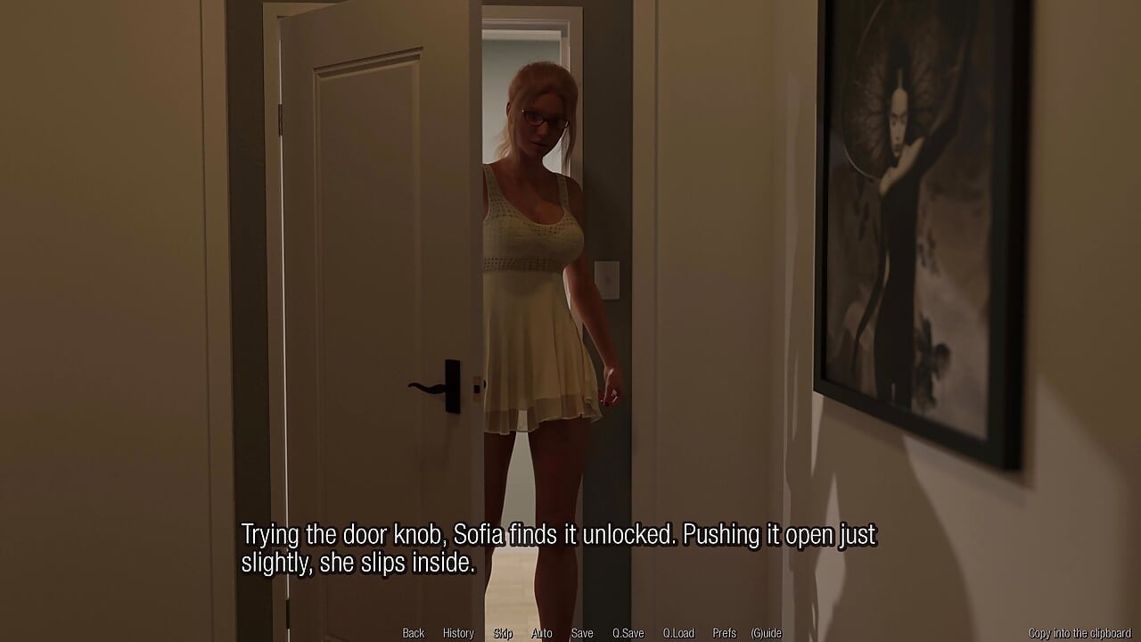 바람피는 소피아와 비밀 업무 - 3일차: 여자의 터치에 흥분하고 보면서 몰래 자위