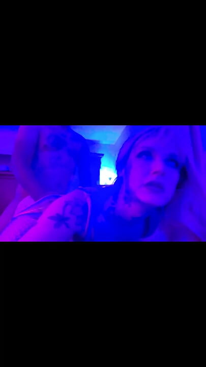 69 in a neon body stocking POV doggy creampie with TS Diana Deelight in socks.