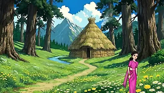 Both Anjali and Coconut Wala have sex with big cocks in their bedroom.