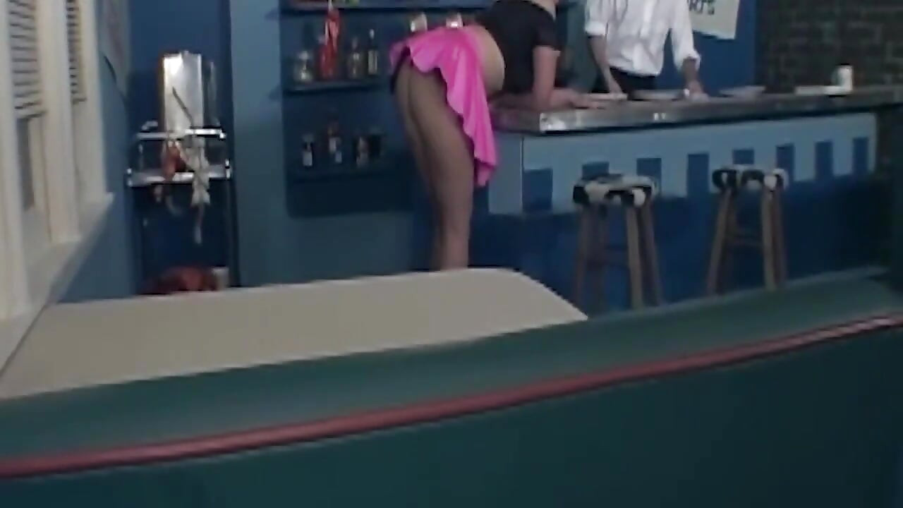 Busty MILF Gets Pounded Hard Over Bar Counter