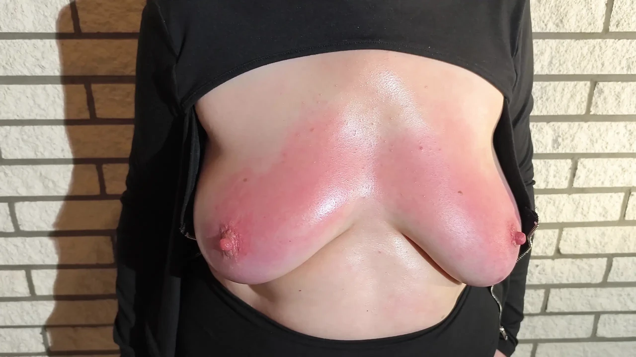 Very hard tit punishment session 1-8