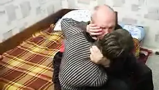 Russian daddy and younger guy