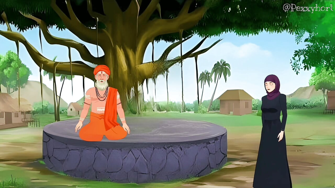 New Desi Pandit And Hijabi Ladki Sexy Video