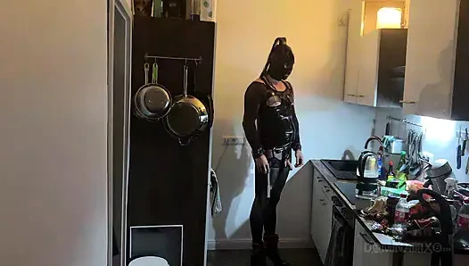 Kitchen Fisting Frenzy - Mature Sluts Stretched Wide Open