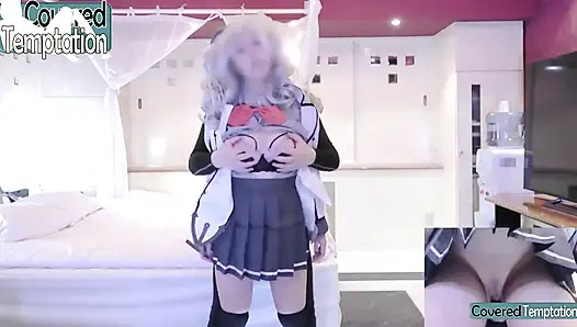 Godaan cewek pecinta roti ini dientot habis-habisan sama cowok kantoran sampai matanya merem melek keenakan