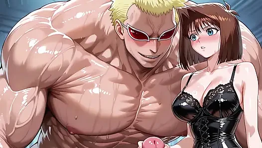 Doflamingo (OP) x Tee (Yugioh)