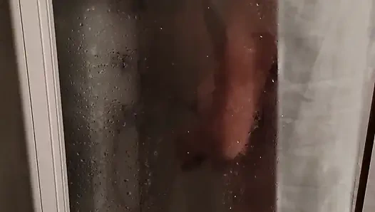 Caught My Stepsister in Shower. She Let Me Watch on She's Busty Body