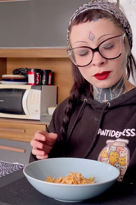Ddy Pissing in My Cereal! My Dirty Breakfast
