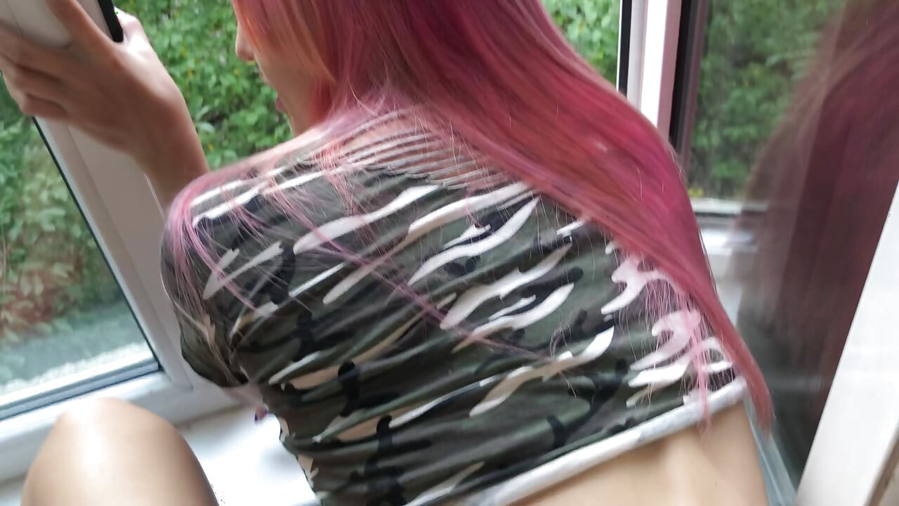 Fucked - stepsister punished for smoking