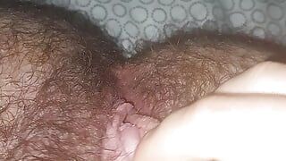 POV horny ftm trans guy has a sneaky wank in his hotel room