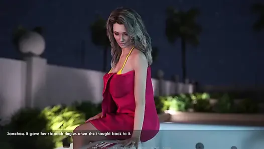 Awam Sophia Real Fuck - How Far Will Sophia Go with Sam? Part 1: From the Party to the Backyard Jacuzzi