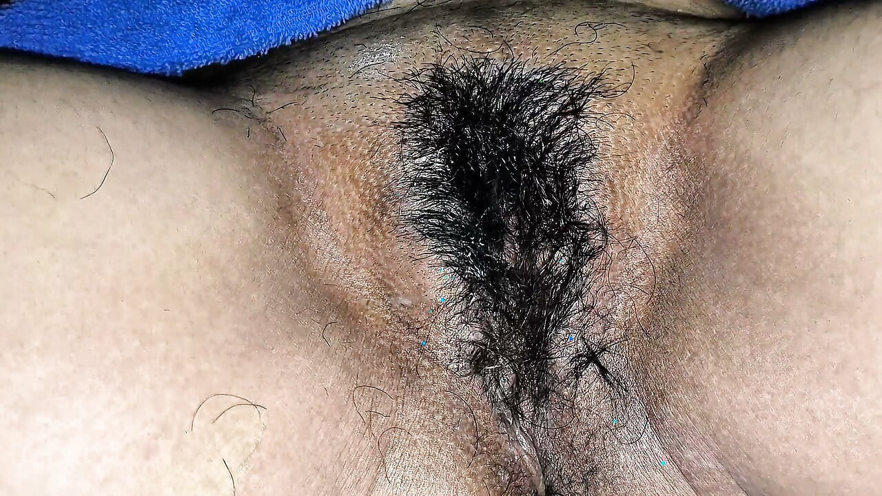 Waxing hairy vagina part 2