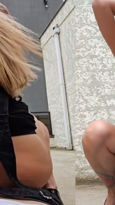 Street Anal Ride in Heels, Ass to Mouth with Creampie in the Ass | Clip 2