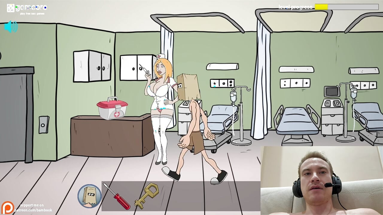 FuckerMen Hospital – Big Tits Nurse Sucks My Huge Cock  Adult Game Playthrough