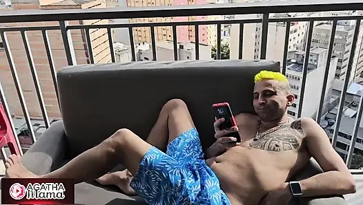 Agatha in Hubby Arranged to Play Ball with Her Friends, but the MILF Had...