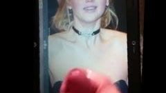 Jennifer Lawrence - Cum tribute #1 Hot cleavage